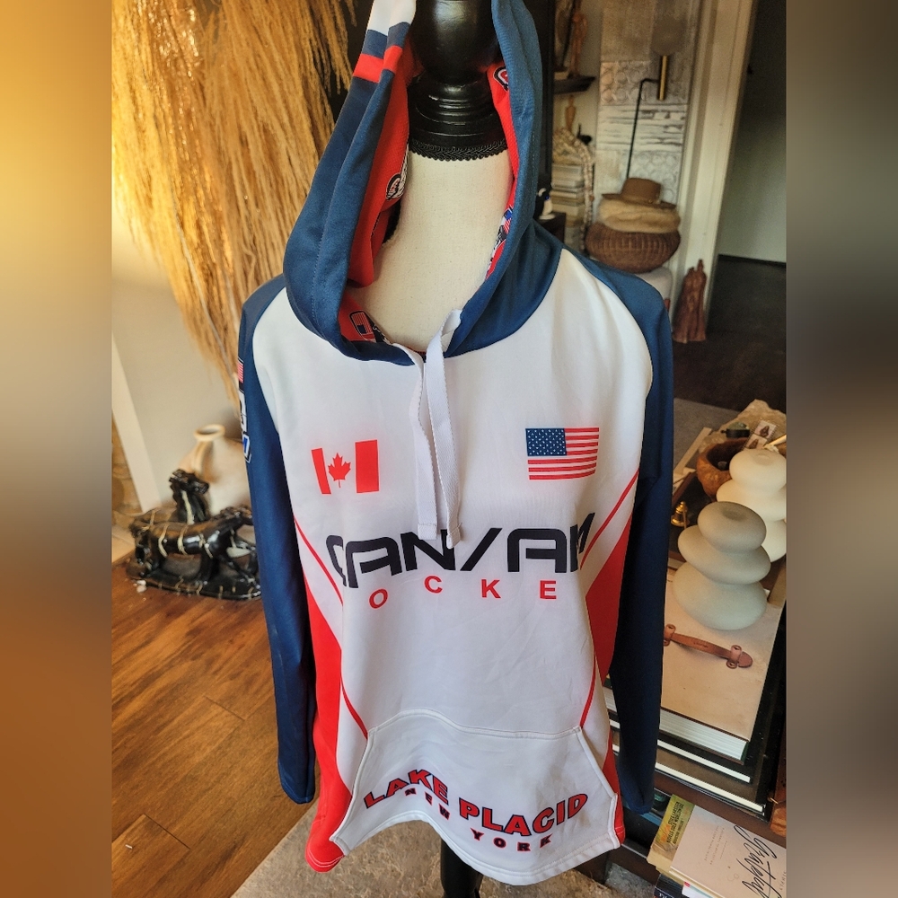 CAN AM Hockey Hoodie Jersey